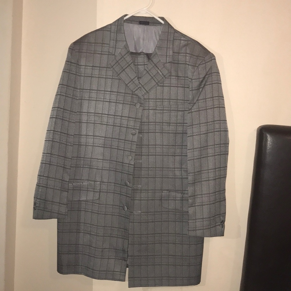 Men’s grey size 40R/33w pants suit